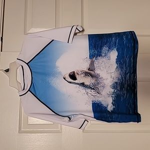 NWOT boys shark shirt